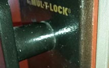 Multi-Lock Steel Door